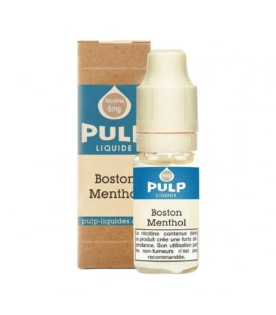 E-liquide classic Boston Menthol 10 ml Pulp e-liquide