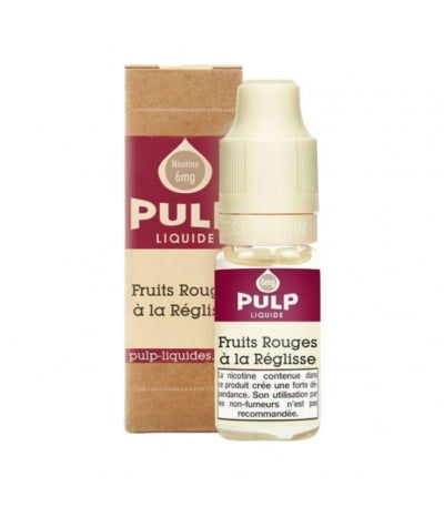 E-liquide Fruits rouges à la Réglisse 10ml Pulp Liquide