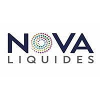 nova liquides e liquides marque logo