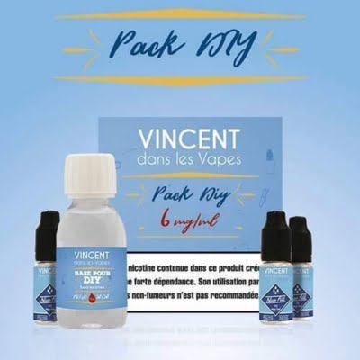 Pack DIY e-liquide VDLV Vincent Dans les Vapes Ciga France