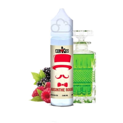 e liquide absinthe rouge 50 ml vdlv cirkus authentic