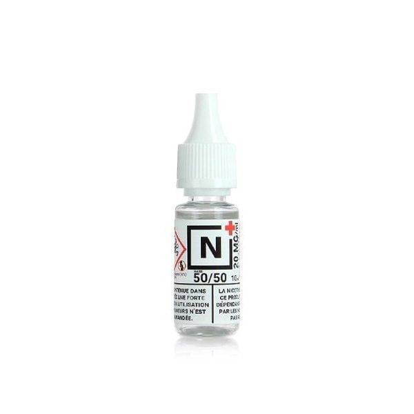 Booster de nicotine pas cher - Nicoboost 20mg 50/50 à 0.62€ l'unité