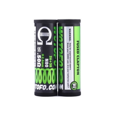 fused clapton coil 26-38g