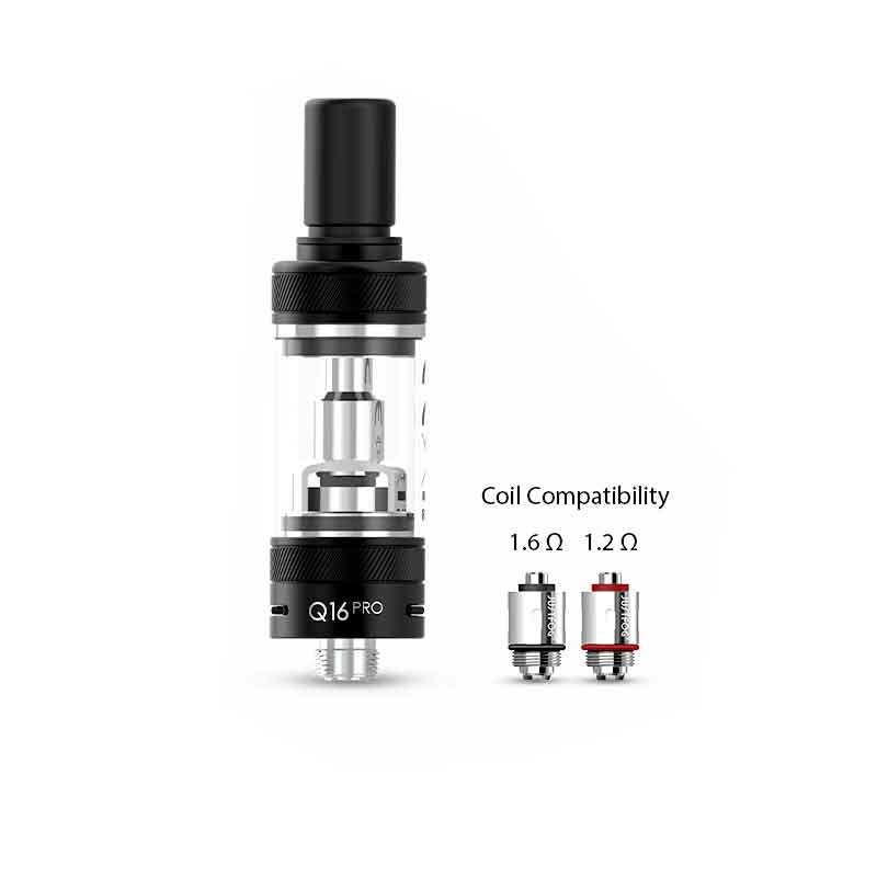 clearomiseur q16 pro bleu justfog compatible resistance 