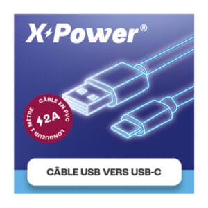 Câble-USB-vers-USB-C---X-Power