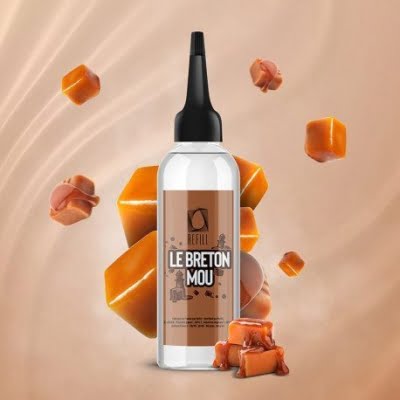 e-liquide Le Breton Mou refill station