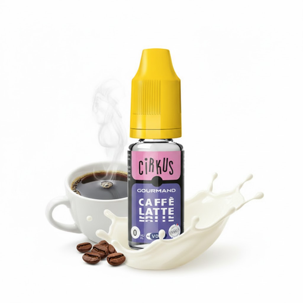 e-liquide cafe-latte 10ml cirkus-vdlv