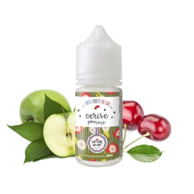 Concentré-Pomme-cerise-30ml-–-Le-coq-qui-vape