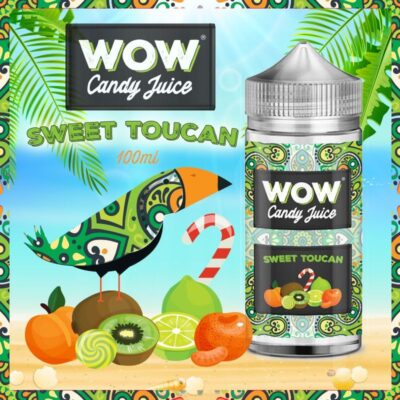 E-LIQUIDE SWEET TOUCAN 100 ML – WOW CANDY JUICE – MADE IN VAPE