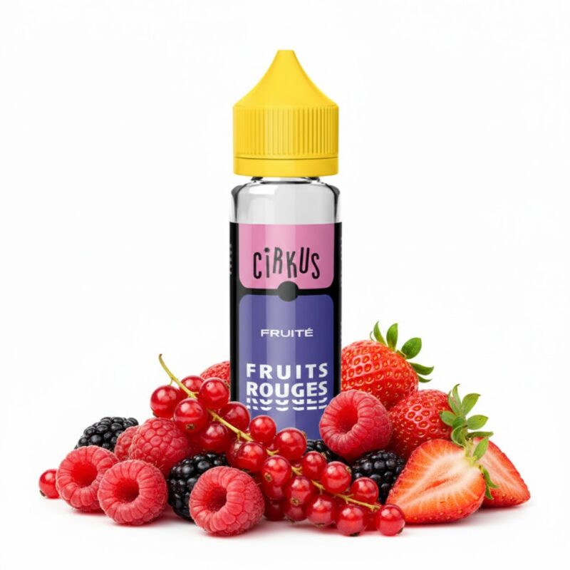 E liquide fruits Rouges 50 ml vdlv cirkus
