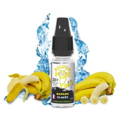 E-liquide Banane Glacés Salt 10ml - Silver Fox - Vaping In Paris