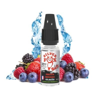 E-liquide Fruits Rouges Glacés Salt 10ml - Silver Fox