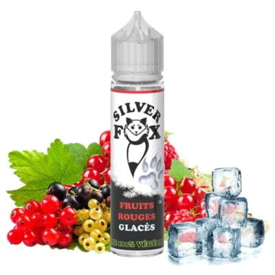 E-Liquide Fruits Rouges Glacés 50ml – Silver Fox