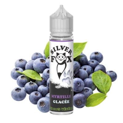 E-liquide Myrtille Glacée 50ml – Silver Fox