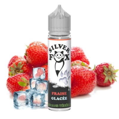 E-liquide Fraise Glacée 50ml – Silver Fox