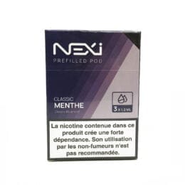 Cartouches Classic Menthe Nexi one - Aspire