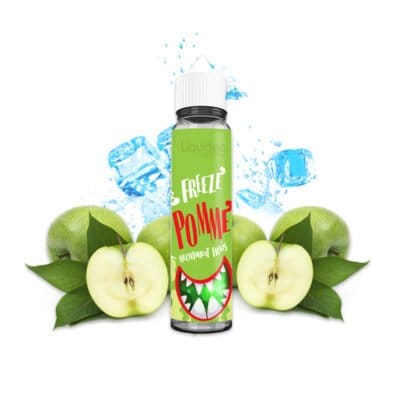 E-liquide-Pomme-50ml--Freeze--Liquideo