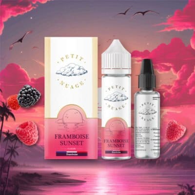 E-liquide-Framboise-Sunset-60ml---Petit-Nuage