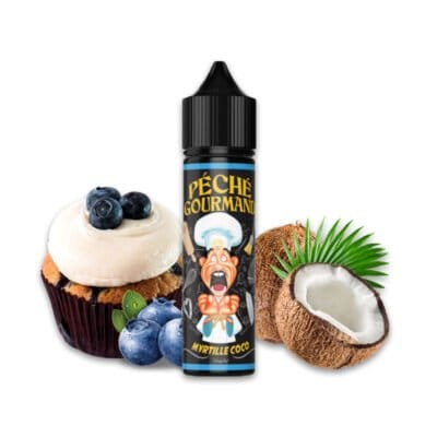 E-liquide-Myrtille-Coco-50ml---Péché-Gourmand