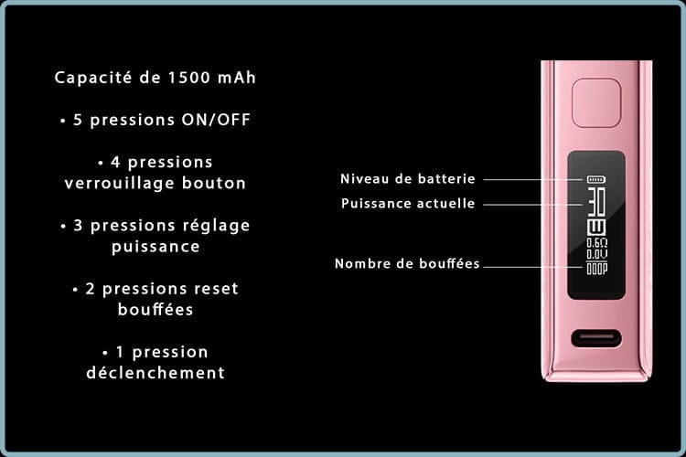 kit-pod-soul-ecran-reglage-geekvape