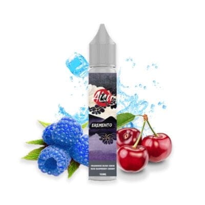 E-liquide Framboise bleu cerise 10ml - Sels de nicotine - Eremento - Aisu