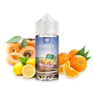 E-liquide-Orange-Abricot-Citron-100ml---Panier-du-marché---Maison-Fuel