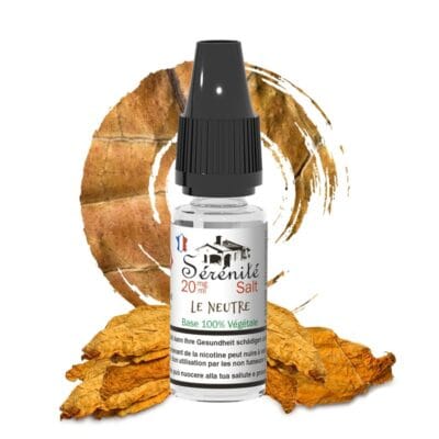e-liquide Le Neutre SEL de nicotine (10 mg-20mg) serenite vaping in paris