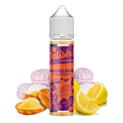 E-liquide Madeleine Citron Meringué 50ml Delish by Liquideo