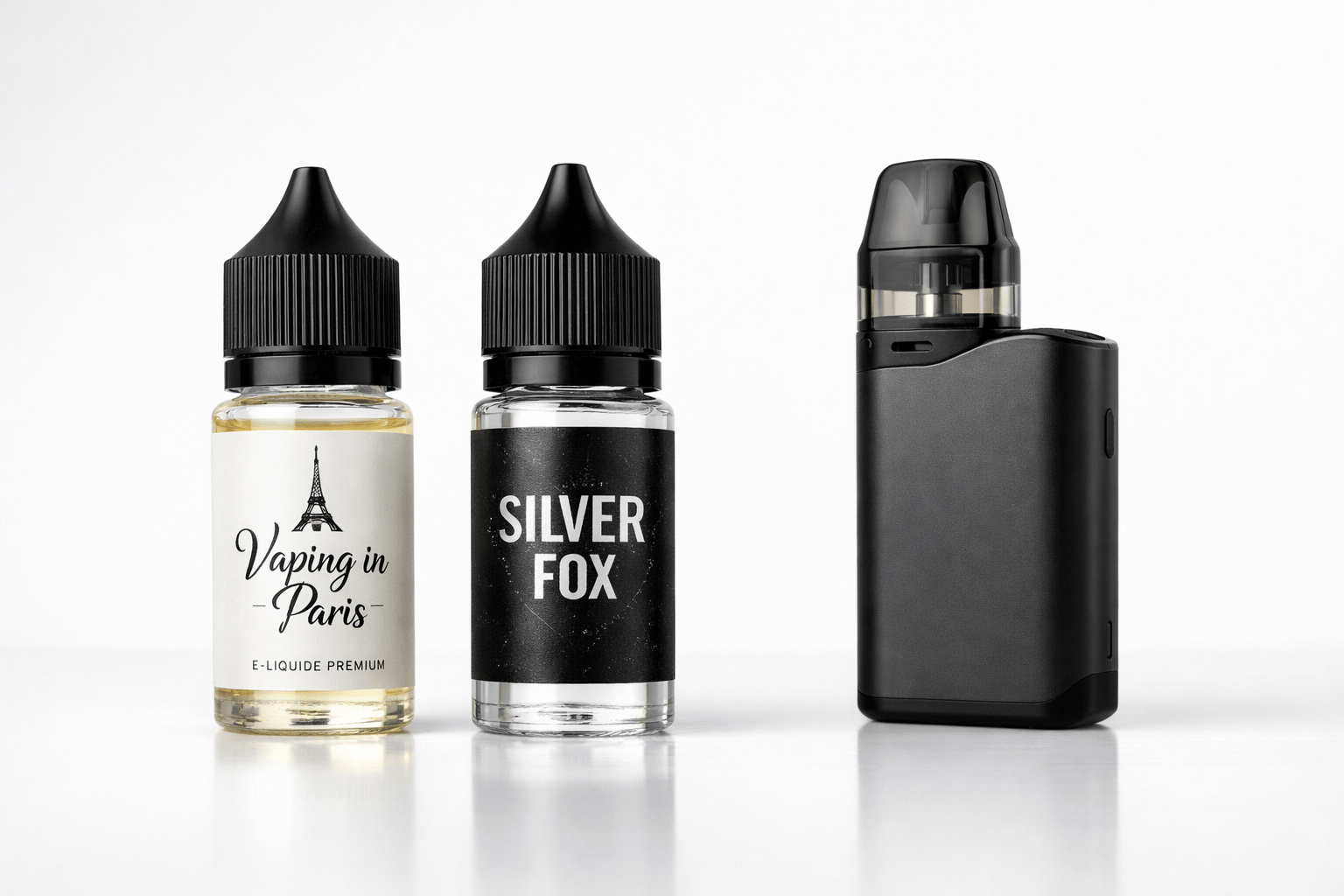e liquide Vaping in Paris Silver Fox premium