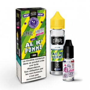 E-liquide al k pomme 60ml neosweet pack vdlv cirkus