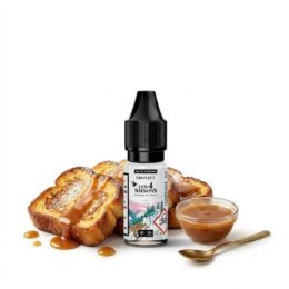 e-liquide brioche perdue caramel sel de nicotine protect les 4 saisons