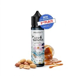 e-liquide cacahuètes caramel beurre salé 50ml protect les 4 saisons