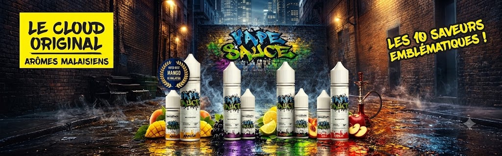 e-liquides et concentrés Vape Sauce - cloud niners